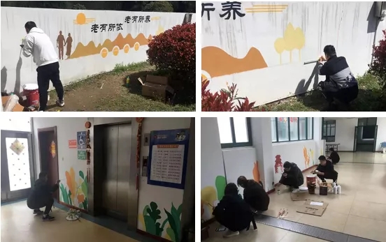 南京藝之行畫室&江寧區(qū)湯山街道開展“情系雷鋒月，愛繪敬老院”學(xué)雷鋒活動(dòng)！圖二