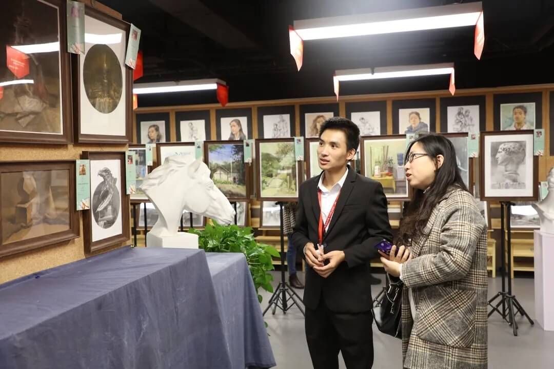 新年第一展，你打卡了嗎？江蘇藝之行畫(huà)室老師帶你來(lái)打卡附圖1